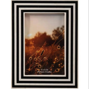Cadre photo en résine MDF le plus vendu, cadre photo en copeaux de résine, cadre photo pour photos - Product Image 1
