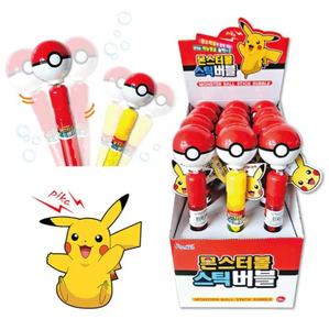 Bâton à bulles Pokeball Pokémon, jouet d'extérieur coréen pour enfants, machine à bulles anime, jeu d'été, vente en gros pour distributeurs - Product Image 1