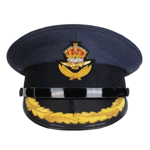 Gorra de Visera Unisex de Alta Calidad, Bordada a Mano con Diseño Royal White, Tallas Personalizadas, 100% Algodón a Cuadros - Product Image 5