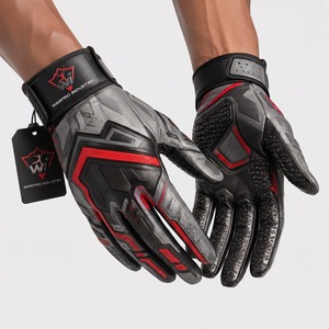Gants de football américain pour hommes et jeunes, gants de receveur à adhérence collante pour l'entraînement et les matchs - Product Image 5