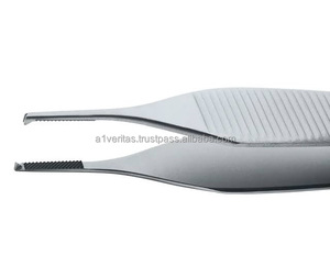 Pinzas Quirúrgicas A-1 VERITAS de 12.5cm, Acero Inoxidable, Atraumáticas, Reutilizables, Instrumento Quirúrgico con Certificación CE ISO 13485 para Hospital y Clínica - Product Image 3