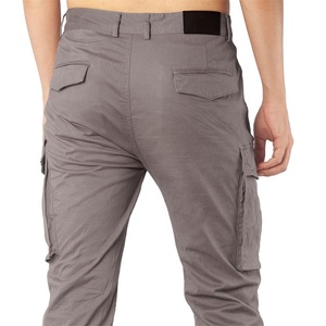 Men's Relaxed Fit Canvas <b>Cargo</b> <b>Pants</b> with Multi Pocket Storage Customized Logo Lightweight Comfortable Style for Travel <b>Work</b> - Product Image 3