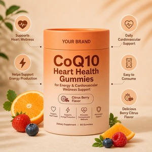 Gummies CoQ10 pour la santé cardiaque, marque privée OEM, pour l'énergie et le soutien du bien-être cardiovasculaire - Product Image 1