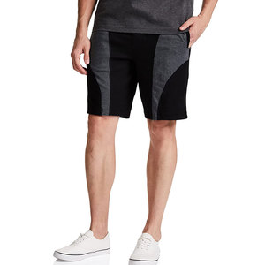 New Fashionable Eco-Friendly Streetwear Men's Mid <b>Board</b> Shorts Breathable 100% Cotton Plus Size Custom Printed Logo Solid - Product Image 1