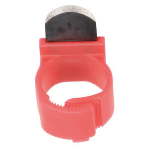 Couteau à anneau industriel moderne SONO B113 pour bricolage, coupe-corde, lame en acier à haute teneur en carbone, manche ergonomique en plastique, pour jardinage - Product Image 1