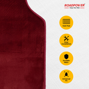 Alfombrillas Universales para Auto ROADPOWER (RP-MAT-130), Color Negro Premium, Resistentes, Impermeables y Fáciles de Limpiar - Product Image 6