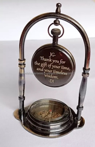 Giá Tốt Nhất Hải Lý Nghệ Thuật Cổ Victoria London Phong Cách Cũ Đồng Hồ Đồng Hồ Đồng Hồ Với La Bàn Cổ Điển Bàn Bàn Văn Phòng Bảng Trang Trí Nội Thất - Product Image 2