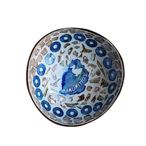 Cuencos de Coco Orgánicos Personalizables Royal Heritage Orient con Motivos Florales Pintados a Mano, Exportación a Granel, Precio Competitivo - Product Image 1