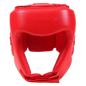 Casque de boxe en cuir PU de haute qualité, protection de tête MMA, fermeture à double anneau, équipement de sécurité sportif imperméable pour l'entraînement et le sparring - Product Image 4