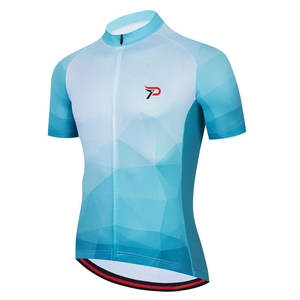 Jersey de Ciclismo para Hombre, Ligero, Transpirable, de Secado Rápido, con Logotipo Personalizado al por Mayor - Product Image 1