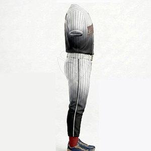 Conjunto Completo de Camiseta y Pantalones de Béisbol, Ajuste Atlético Cómodo, Tela Absorbente de Sudor, Perfecto para Prácticas, Juegos y Partidos de Equipo - Product Image 4