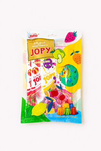 OEM ODM JOPY 770g Long Strip Gummy Candy Multi-Colored 4 Fruit Shelf Life Looking for Distributor Private Label - Product Image 4