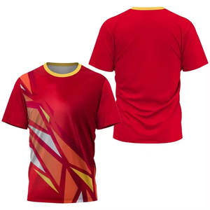 Camiseta Deportiva Sublimada Personalizada, Venta Directa de Fábrica, 100% Poliéster, Impresión por Sublimación - Product Image 3