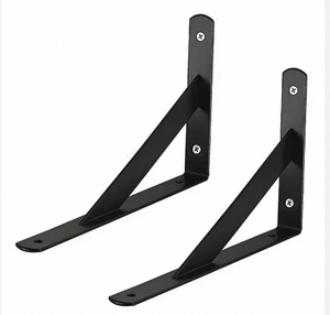 Supports d'étagères muraux en acier doux, services de fabrication de haute qualité, personnalisation en gros disponible - Product Image 5