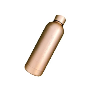Indian Handmade Plain Pure Copper Water Bottle Workout Exercise Water Bottle for <b>Camping</b> Leak-Proof Water Bottles - Product Image 6