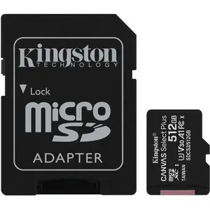 Kingston Canvas Select Plus MicroSDXC SDCS2 32GB 64GB 128GB 256GB 512GB Memory Card Compatible with Android Smartphone Tablet