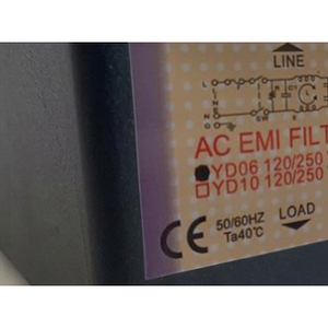 Power EMI Filter Accessory for Arcade Pinball Games Machine Metal Plastic Construction <b>Universal</b> <b>Plug</b> Enhancing Amusement - Product Image 4