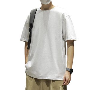 Vêtements pour hommes/femmes, chemises pour hommes, t-shirt homme slim fit à manches courtes en polyester, t-shirt homme en pur coton, effet délavé vintage. - Product Image 1