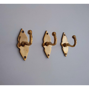 Hallway And Guest Room Wall Decoration Garment Shop Use Hook Wall Hook Simple Design Gold Plated Metal Wall Hook Farmhouse - Product Image 3