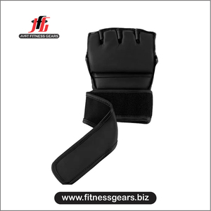 Gants de boxe demi-doigts en cuir personnalisables, antidérapants, légers, confortables et durables pour l'entraînement de combat MMA et Muay Thai - Product Image 5