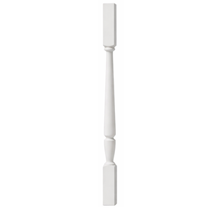 Balaustres de Madera de Álamo Blanco Imprimado, Púas, Pasamanos, Piezas para Escaleras, Decoración Moderna para el Hogar, Escalera Interior, Balcón, Hotel - Product Image 2