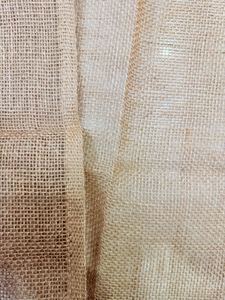 Rouleau de tissu en toile de jute naturelle, 100% biodégradable, pour sacs, emballages, agriculture, artisanat, décoration - Product Image 5