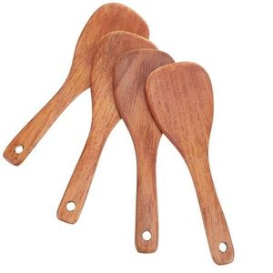 Minimalist Handmade Natural Wood Spoon Eco-Friendly Durable Mirror <b>Camping</b> <b>Kitchen</b> Utensil for Cooking Baking Competitive Price - Product Image 3