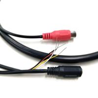 Cable de Conexión RJ45 para Cámara de Seguridad CCTV IP de Alto Rendimiento, 960 mm, Impermeable IP66, con Cubierta de Aluminio y Cobre Estañado, Aislamiento de PVC