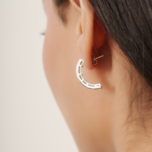 Pendientes de Aro de Plata de Ley 925 con Peridoto Natural de Corte Redondo, Piedra de Nacimiento de Agosto, para Uso Diario, Venta al Por Mayor para Mujer - Product Image 4