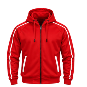 Conjunto Deportivo con Capucha para Hombre, Chaqueta Deportiva con Cierre Completo Personalizada y Pantalones Jogger, Ropa Deportiva para Correr, Gimnasio, Entrenamiento y Fitness - Product Image 5