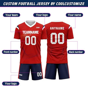 Customized Logo Quick Dry Football Jersey Sports Kit Training Wear Set <b>Soccer</b> Uniform Football Full Set Manufacturer - Product Image 5
