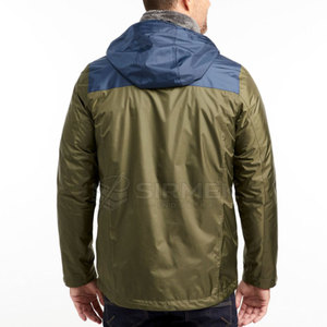 Veste de pluie imperméable pour homme, durable, à capuche, légère, ajustement réglable, idéale pour le camping, la randonnée et l'usage quotidien en extérieur - Product Image 2