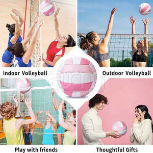 ลูกวอลเลย์บอล ลูกวอลเลย์บอลนุ่ม วอลเลย์บอลในร่ม กันน้ำ วอลเลย์บอลสัมผัสเบา ลูกบอลสำหรับกิจกรรมสันทนาการ สำหรับสระว่ายน้ำ ยิม ในร่มและกลางแจ้ง ทุกขนาด - Product Image 4