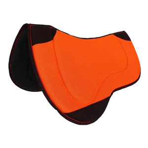 Produit très demandé : Tapis de selle à contact étroit personnalisé avec logo, nouveau design, respirant et matelassé pour l'équitation. - Product Image 1
