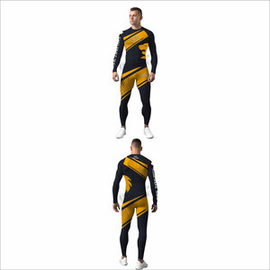 Outdoor Use New Design <b>Men</b> Rash Guard Sets Fitness Wear <b>Men</b> Rash Guard Sets Hot Sale <b>Men</b> Rash Guard Sets - Product Image 5
