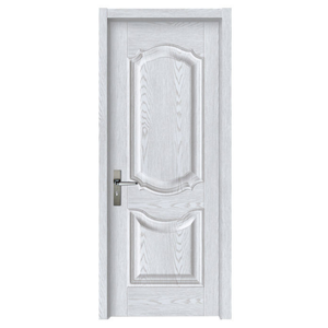 Puerta de Madera MDF para Dormitorio, Resistente a la Humedad y al Sonido, Diseño Moderno, Puerta de PVC con Acabado de Madera, en Oferta - Product Image 1