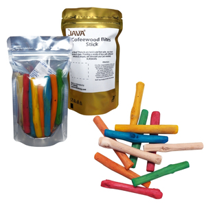 Small Animal <b>Hamster</b> Rabbit Play <b>Toys</b> Coffeewood Bites - Product Image 2
