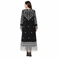 Manteau d'automne en georgette de luxe saumon pêche avec broderie à la main lourde |   Shawl de soirée de créateur, richement orné de Zardosi, respectueux de l'environnement