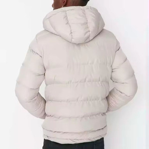 Windproof and warmfull street wear style with customise logo and size & detachable hood wholesale rate Puffer <b>Jacket</b> for men - Product Image 6