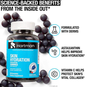 Gommes à l'astaxanthine pour l'hydratation de la peau et le soutien antioxydant de sources naturelles - Product Image 3