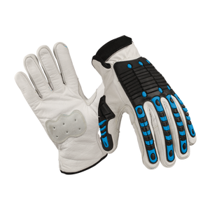 Best Selling Goat Grain Leather Safety <b>Gloves</b> Working Mechanic <b>Gloves</b> with TPR Impact and Abrasion Resistance <b>Driver</b> <b>Gloves</b> - Product Image 4