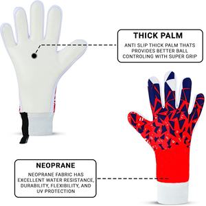 Guantes de Portero Personalizados de Fabricación Propia, Palma Delantera de Látex Giga de 4 mm, Dorso de Neopreno con Rodamiento Negativo, Correa Extraíble - Product Image 2