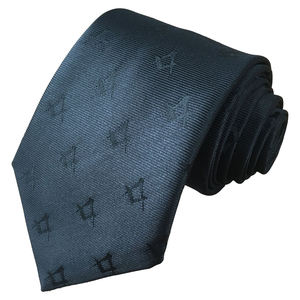 Corbatas de Seda Personalizadas para Hombres, Bordado a Máquina, Corbata Masónica Informal - Product Image 6