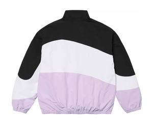 Men's Color Blocking <b>Racer</b> <b>Jacket</b> Waterproof Windproof Turn-down Collar Zipper Closure Sporty Style Spandex/Nylon Material - Product Image 5