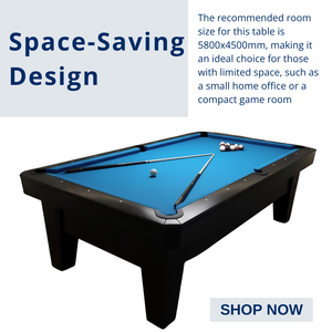 Mesa de Billar Profesional KINGBILLIARDS de Diseño Popular, Estilo Torneo, 9 pies, Madera Sólida, Pizarra, Bolsillos de Cuero Genuino, Personalizable - Product Image 3