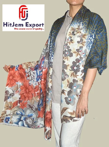 Bufanda Larga de Lujo Personalizada con Estampado, Pañuelo de Moda para la Cabeza, Tela Suave, Etiqueta Blanca, Fabricante y Proveedor Textil OEM ODM - Product Image 6
