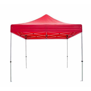 Carpa de Malla de Polipropileno Tejido Sólido Rojo y Blanco con Impresión Personalizada, Decoración de Globos, Secado Rápido, Transpirable, Correa Ajustable - Product Image 2