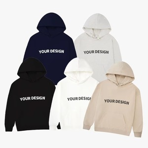 Pink Unisex Hooded Sweatshirt Oversized Zipper-Up Casual Solid Color Pocket Design 100% Cotton Fleece Autumn Wear - Product Image 5
