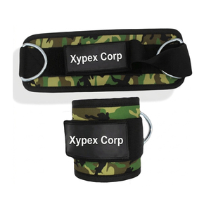 Sangles de cheville personnalisées avec logo pour le fitness, réglables et rembourrées, pour l'entraînement, en EVA, compression en caoutchouc souple, protection professionnelle - Product Image 4