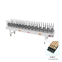 Machine d'enrobage de profilés en bois, plastique, aluminium, WPC, PUR et placage pour moulures de cadres en bois